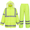 Lightweight PU Raincoat with Hood for Outdoor Adventures