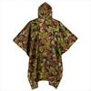 Compact and Portable Rain Poncho for Travel and Hiking