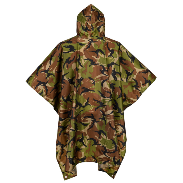 Compact and Portable Rain Poncho for Travel and Hiking