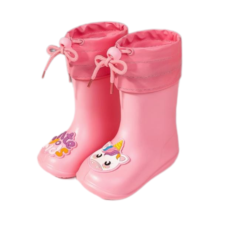 Fashionable Kids Rainshoes for Outdoor Excursions and Daily Comfort