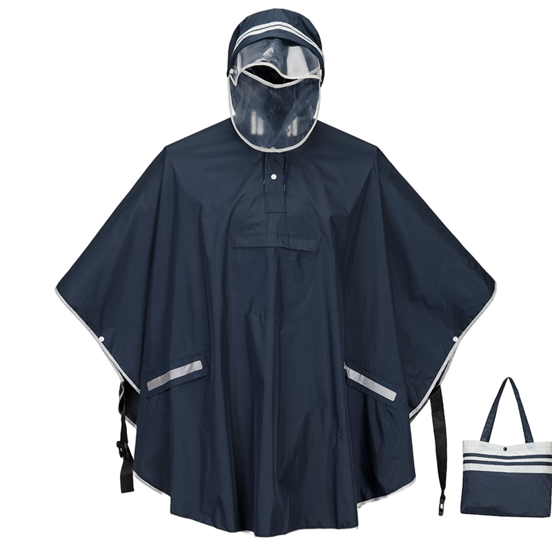 Breathable Waterproof Poncho for Hiking and Camping Adventures